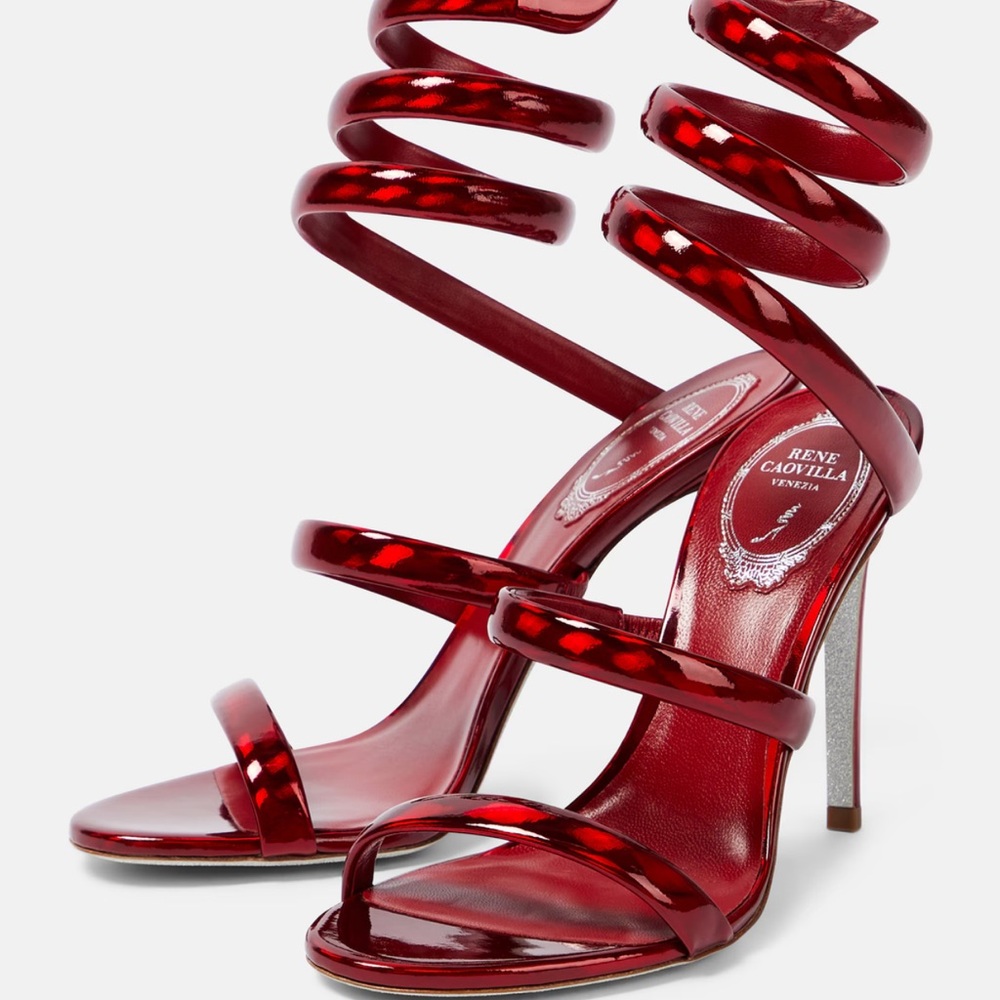 Rene Caovilla Red Size 42 BRAND NEW